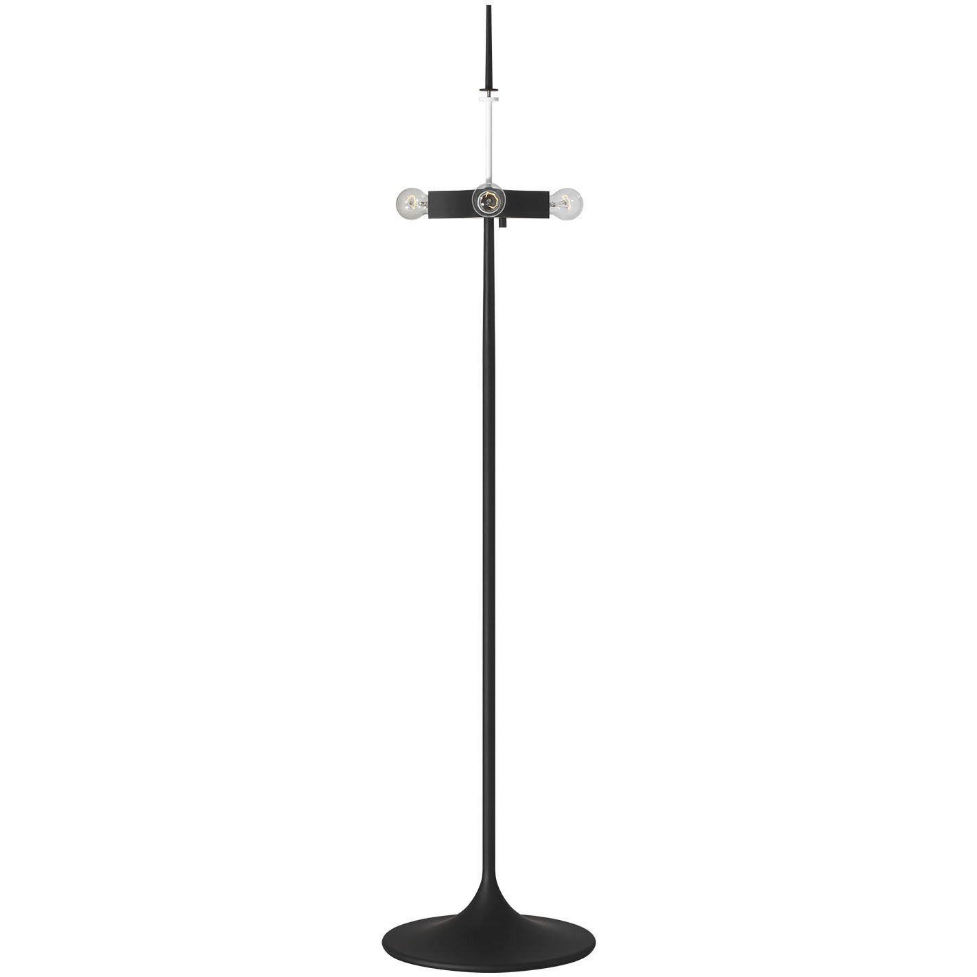 Barbara Barry Spinet 62.25 inch 15 watt Matte Black Floor Lamp Portable Light
