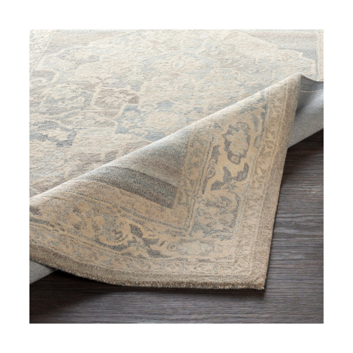 Mountain 36 X 24 inch Dark Brown/Khaki/Medium Gray/Charcoal Rugs, Rectangle