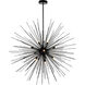 Savannah 14 Light 40 inch Black Chandelier Ceiling Light