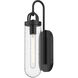 Alora Mood Lancaster 1 Light 18 inch Textured Black Outdoor Wall Light