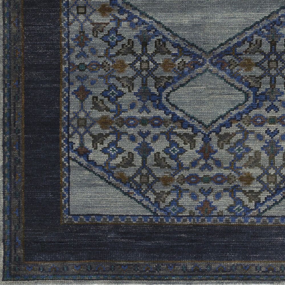 Haven 132 X 96 inch Blue Rug in 8 x 11, Rectangle