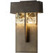 Shard LED 14.1 inch Coastal Oil Rubbed Bronze Outdoor Sconce, Large