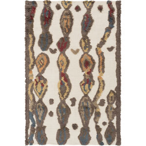 Midelt 36 X 24 inch Khaki, Camel, Tan, Dark Red, Charcoal, Taupe Rug