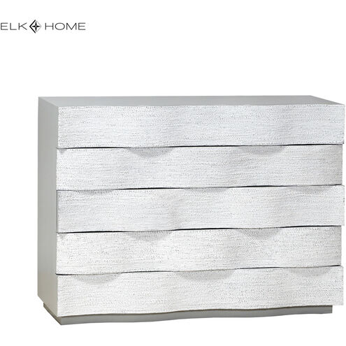 Ripple Effect White with Natural Chest