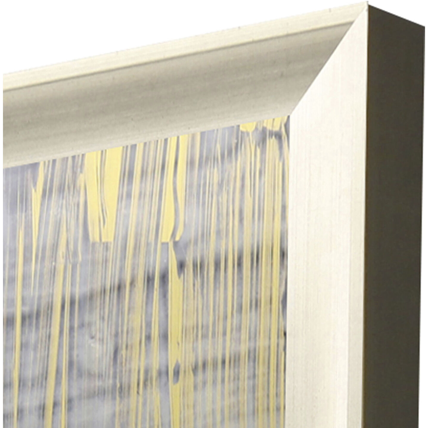 Seaside Harmony Blue and Brown and Metallic and White Framed Art, The Studio