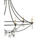 Novella 6 Light 35 inch Mayfair Chandelier Ceiling Light, Large