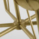 Julie Neill Alberto LED 28.75 inch Antique-Burnished Brass Low Ceiling Chandelier Ceiling Light, Small