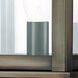Princeton 1 Light 10.5 inch Vintage Pewter with Polished Chrome Stainless Steel Reflector Mini Outdoor Post Top Lantern