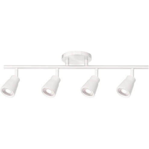 Solo 4 Light 120 White Track Lighting Ceiling Light