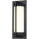 Oberon LED 14 inch Black Outdoor Wall Light, dweLED