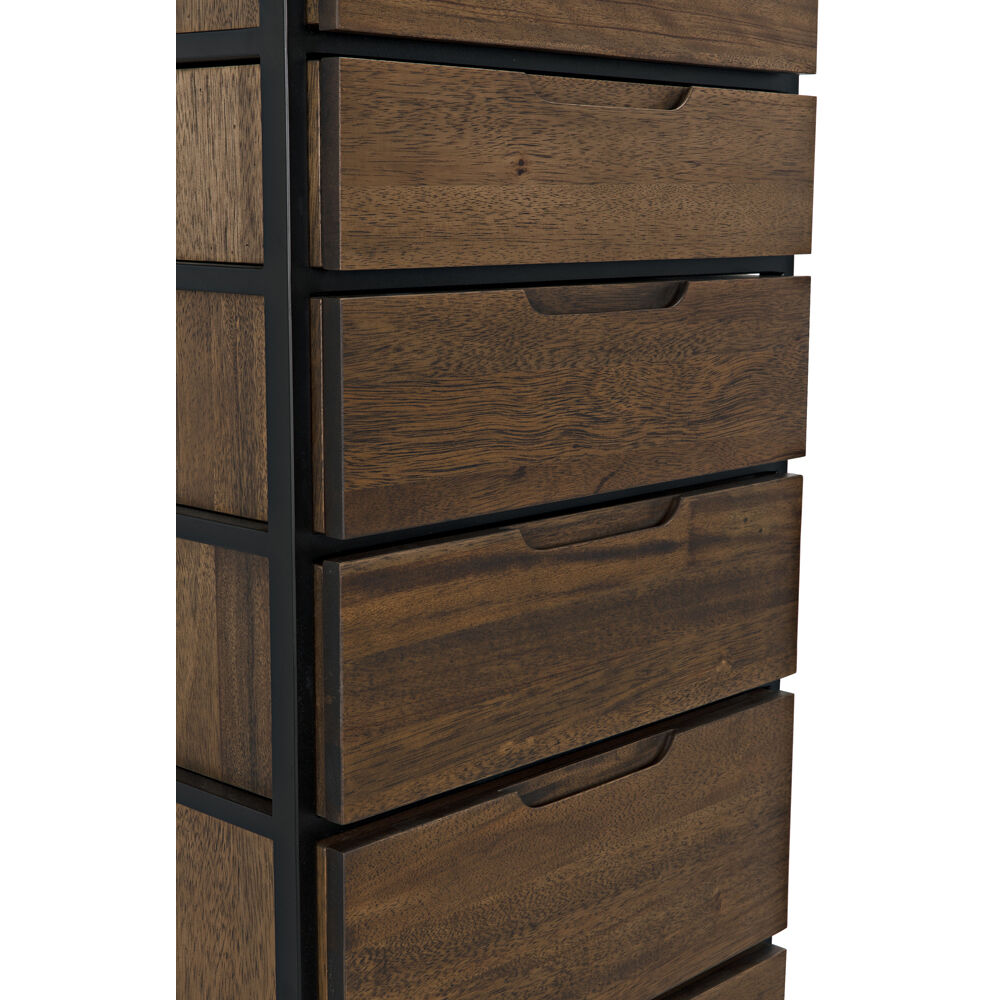 Seoul 26 X 24 inch Dark Walnut Consoles, Tallboy