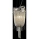Wilshire Blvd. 6 Light 27 inch Polished Nickel Chandelier Ceiling Light