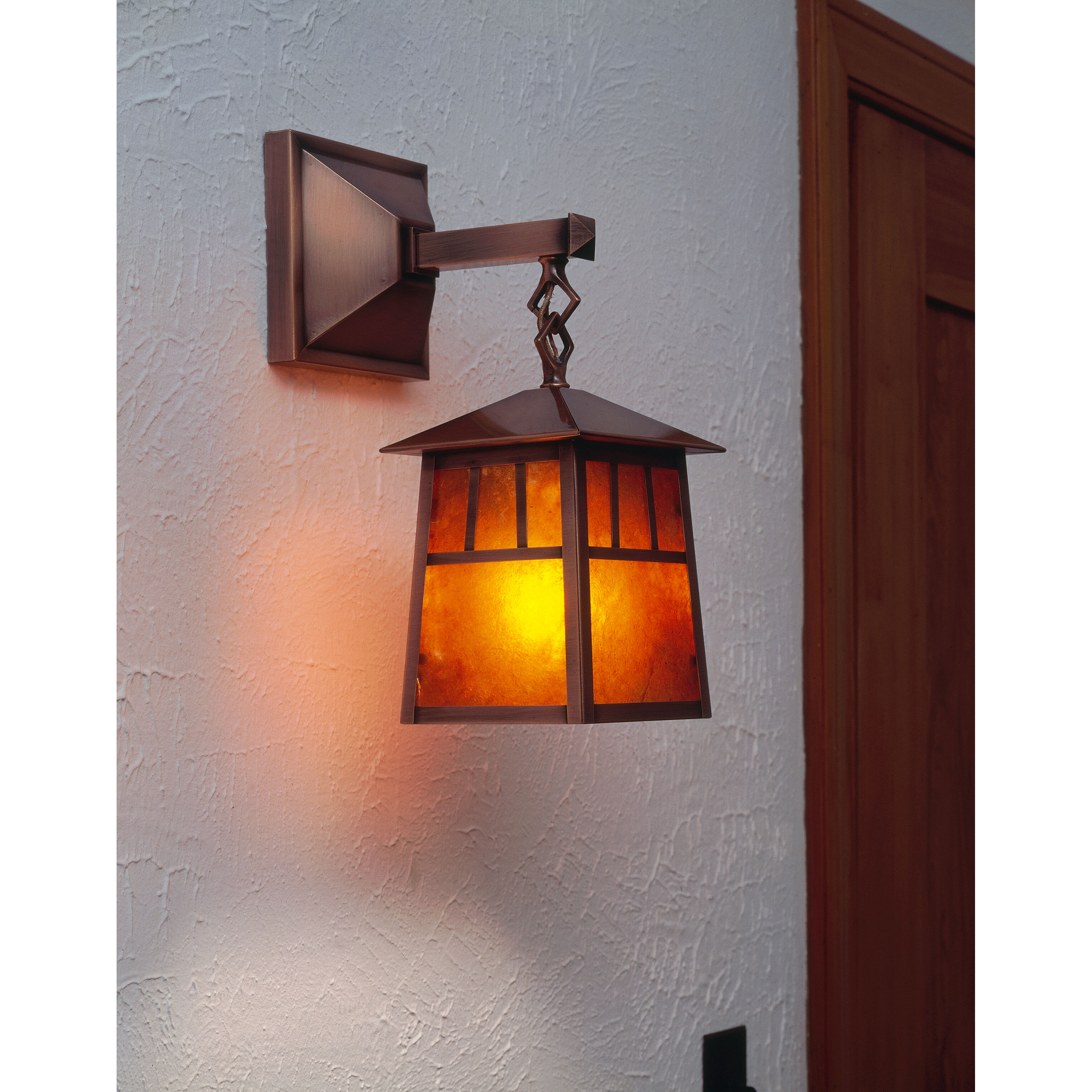 Raymond 1 Light 19 inch Verdigris Patina Outdoor Wall Mount in Off White