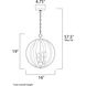 Provident 4 Light 16 inch Satin Nickel Single Pendant Ceiling Light