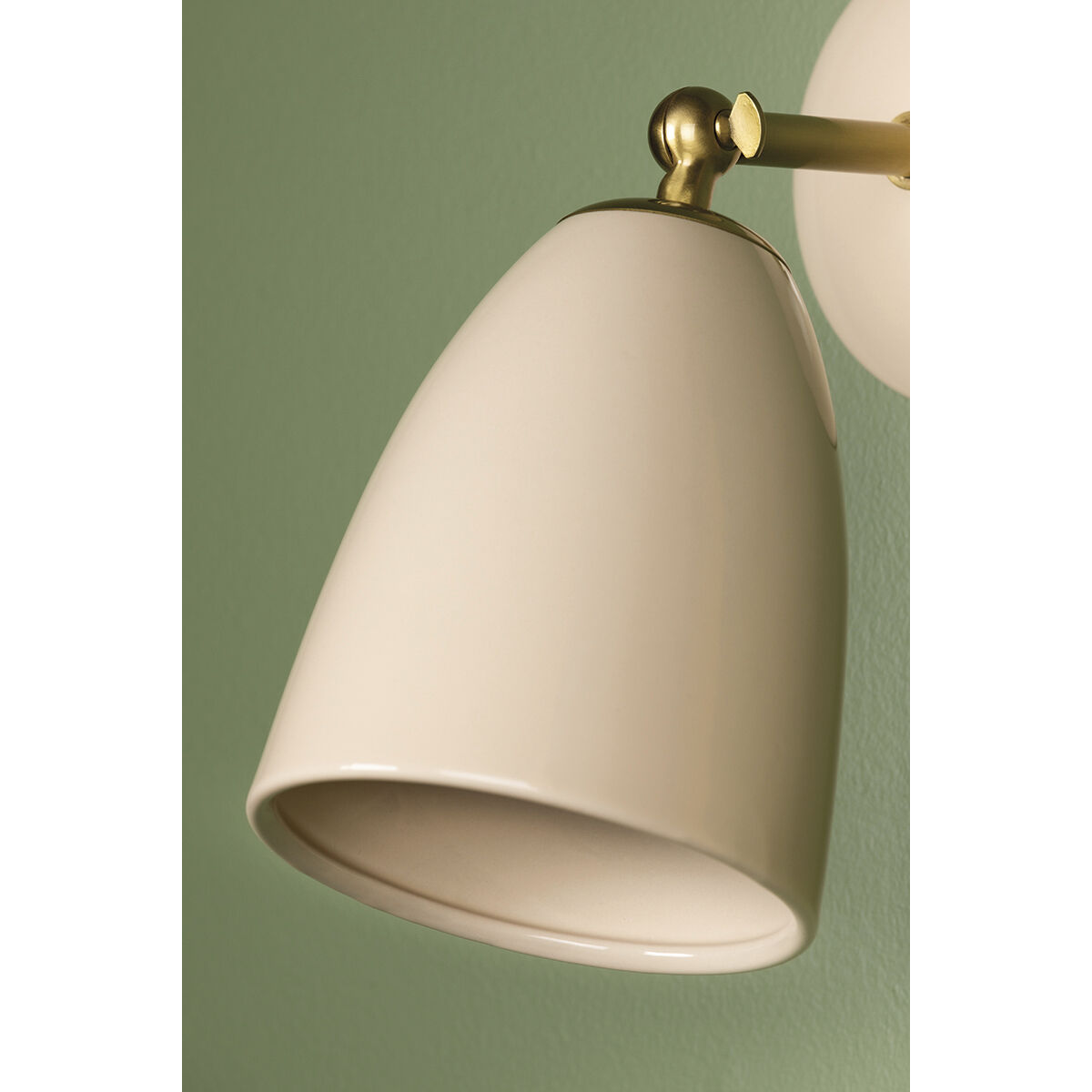 Kirsten 1 Light 6.25 inch Aged Brass Wall Sconce Wall Light