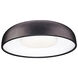 Beacon LED 24 inch Black Flush Mount Ceiling Light