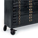 Printmakers 69 X 13 inch Vintage Black Console