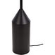 Ines 60 inch 40.00 watt Black Floor Lamp Portable Light