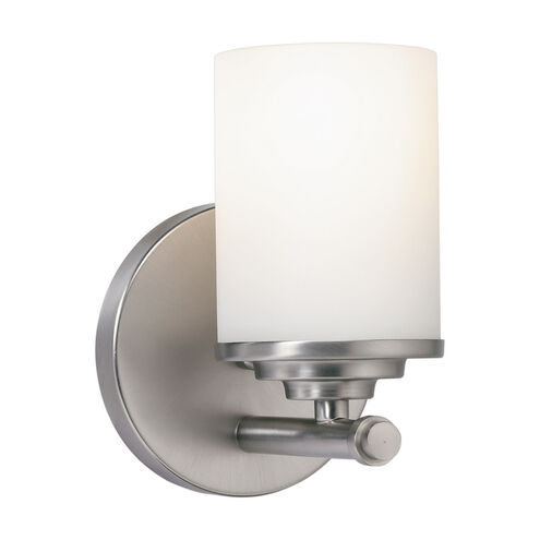 Signature 1 Light 5 inch Brushed Nickel Vanity Light Wall Light