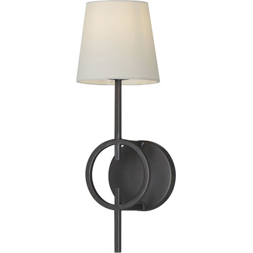 Paoli 1 Light 6 inch Charcoal Bronze Wall Sconce Wall Light