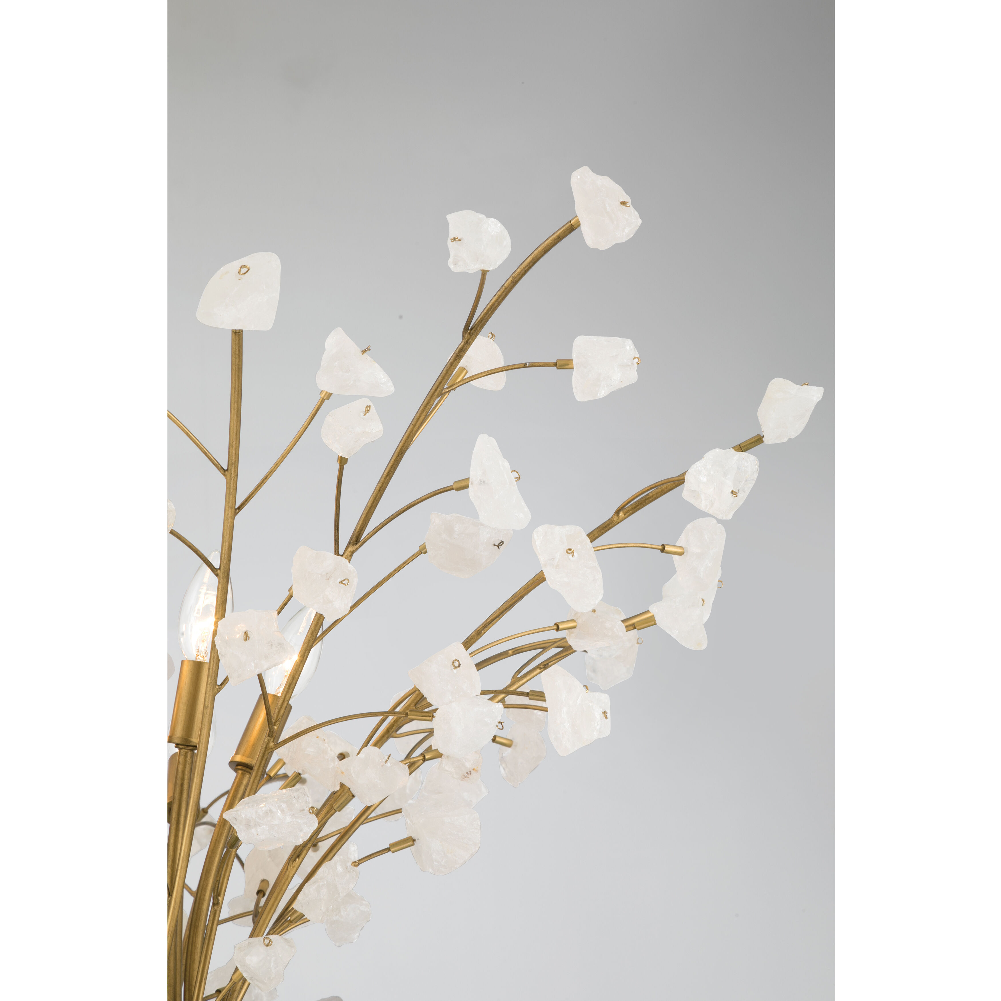 Ramus 6 Light 36 inch Painted Legacy Brass Chandelier Ceiling Light