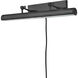 Stokes 30 inch Black Indoor Wall Sconce Wall Light