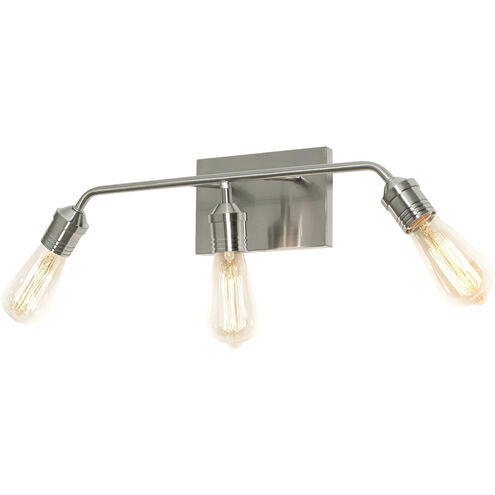 Magnus 3 Light 21 inch Satin Nickel Vanity Light Wall Light