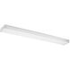Drop Lens Fluorescent 2 Light 6.75 inch White Flush Mount Ceiling Light