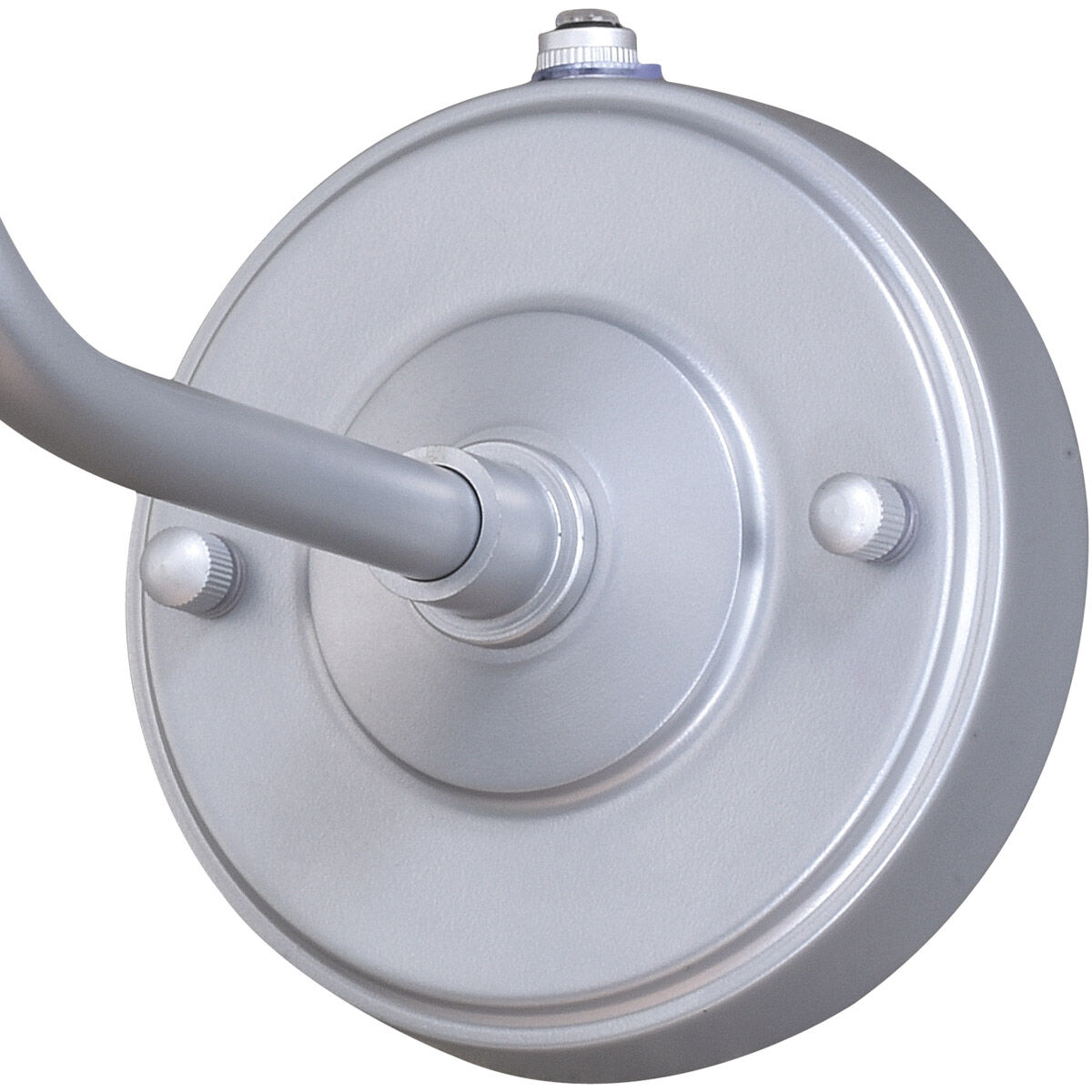 Dorado 1 Light 12 inch Satin Silver and White Outdoor Wall