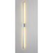 Alumilux Line LED 51 inch Satin Aluminum Outdoor Wall Sconce