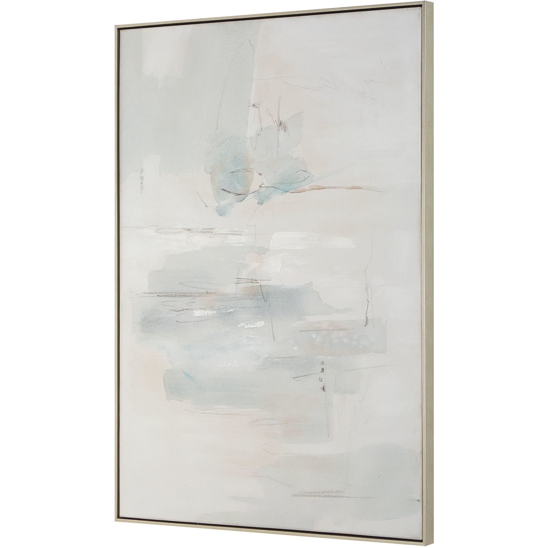 One And Only 55 X 37 inch Hand Painted Abstract Art