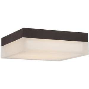 Dice LED 6 inch Bronze Flush Mount Ceiling Light in 3500K, 6in, dweLED 
