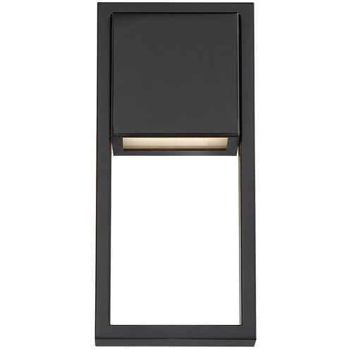 Archetype LED 12 inch Black Outdoor Wall Light, dweLED
