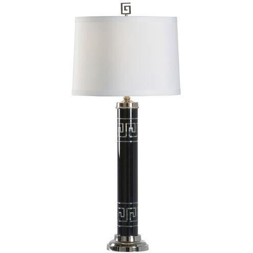 Wildwood 100.00 watt Black/Polished Nickel Table Lamp Portable Light