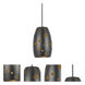 Signature 1 Light 5.5 inch Oil Rubbed Bronze Pendant Set Ceiling Light
