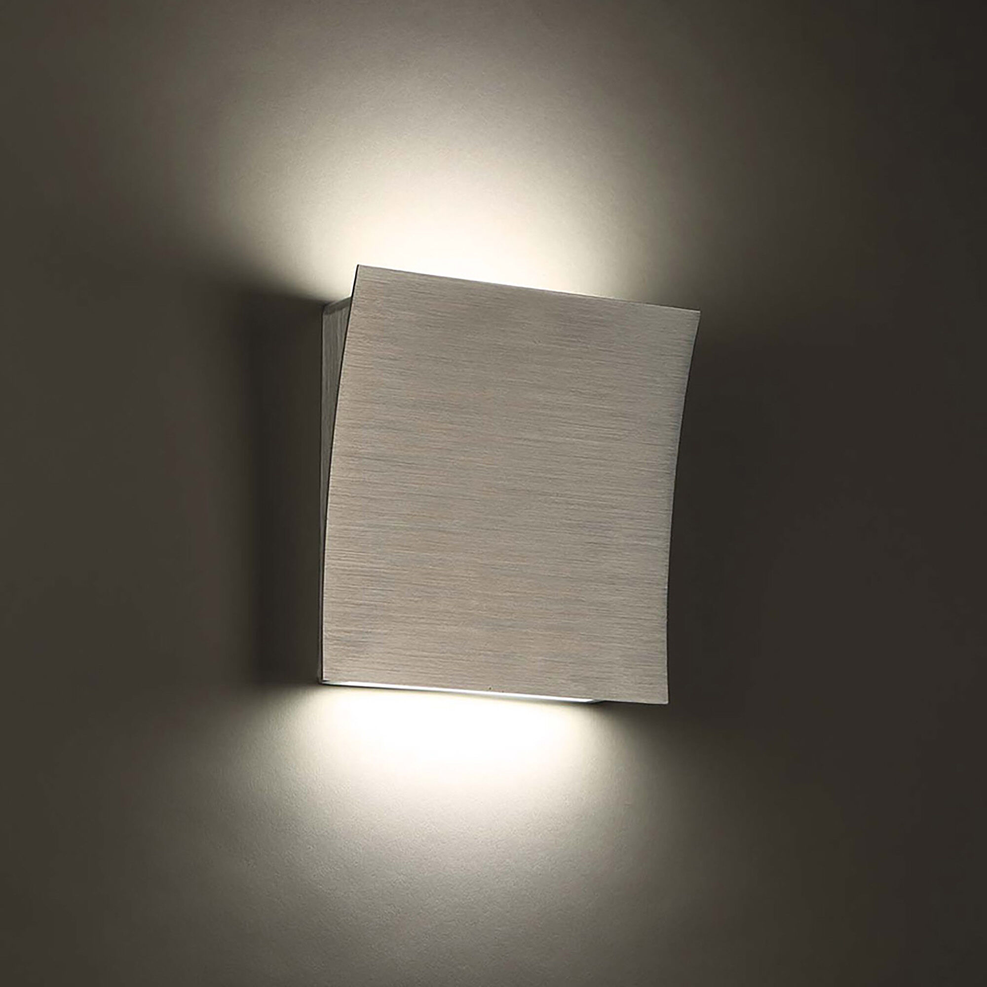 Slide Wall Sconce Wall Light in 3500K, Brushed Aluminum