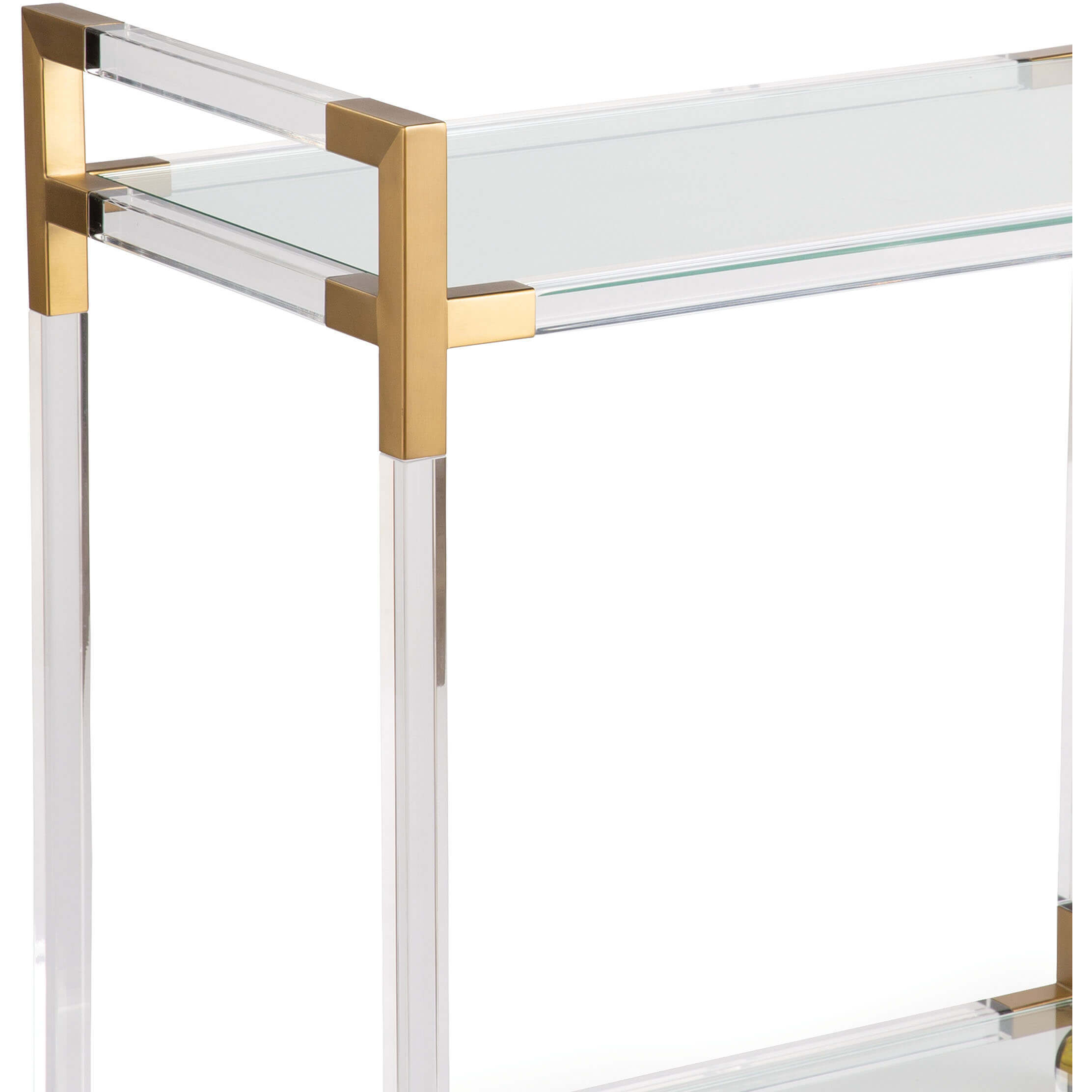 Americano Clear Bar Cart
