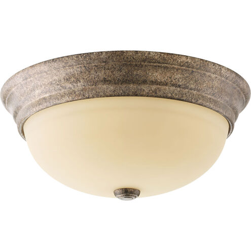 Spirit 3 Light 14.62 inch Pebbles Flush Mount Ceiling Light