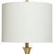Signature 32 inch 150 watt Copper and Grey Table Lamp Portable Light