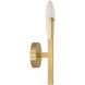 Ainslie LED 8 inch Warm Brass Sconce Wall Light