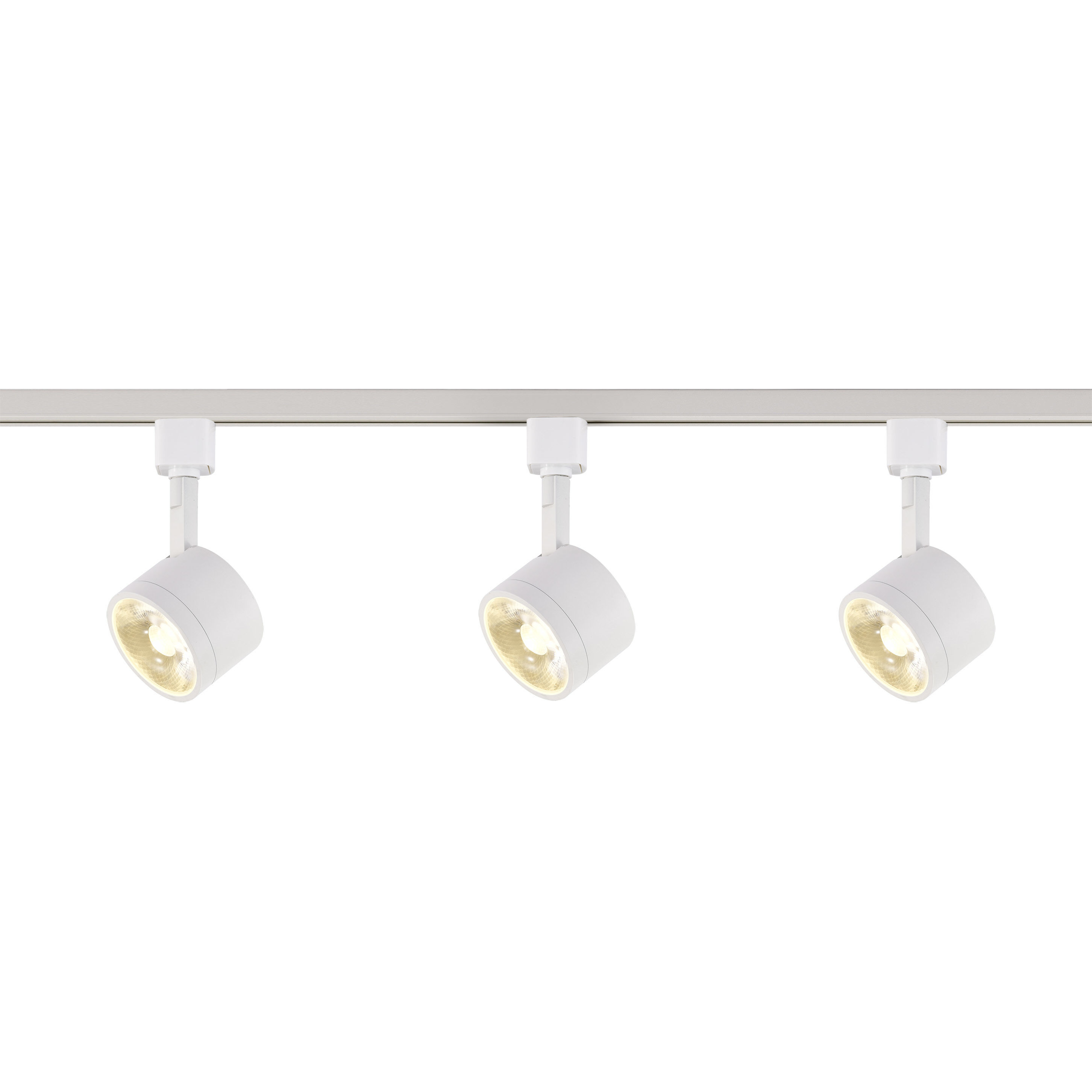 Brentwood 3 Light 120V White Track Kit Ceiling Light