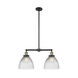 Franklin Restoration Seneca Falls LED 21 inch Black Antique Brass Chandelier Ceiling Light, Franklin Restoration