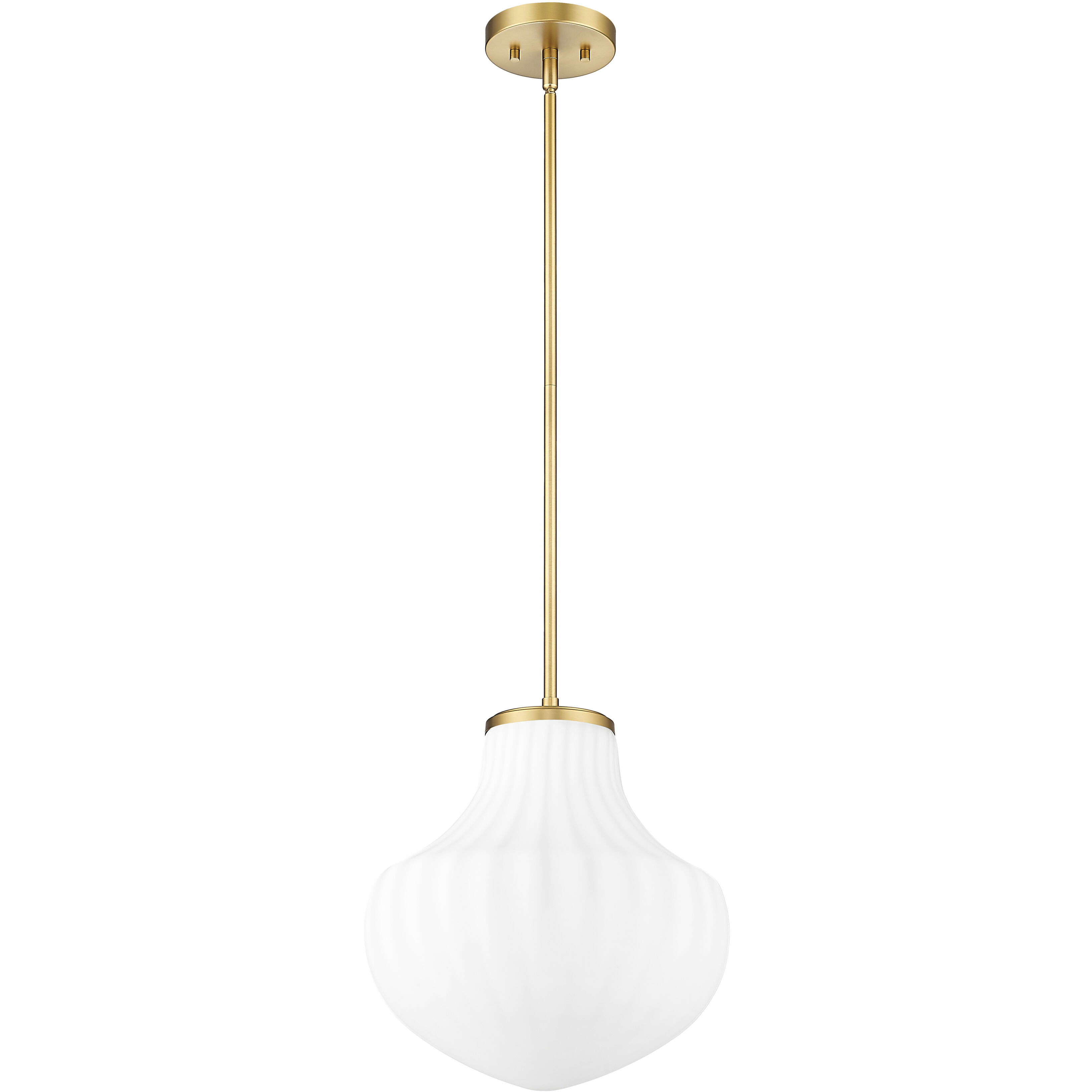 Newbury 1 Light 13 inch Modern Gold Pendant Ceiling Light