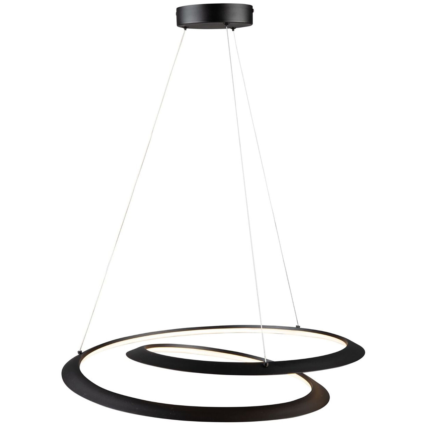 Ara LED 22.8 inch Black Pendant Ceiling Light