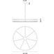 Revolve 21 Light 60.38 inch Clear Glass and Urban Bronze Chandelier Ceiling Light