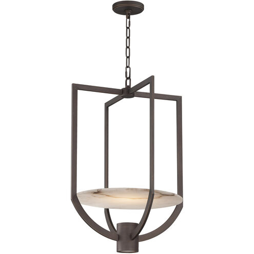 Quarry LED 18 inch Dark Bronze Suspension Pendant Ceiling Light