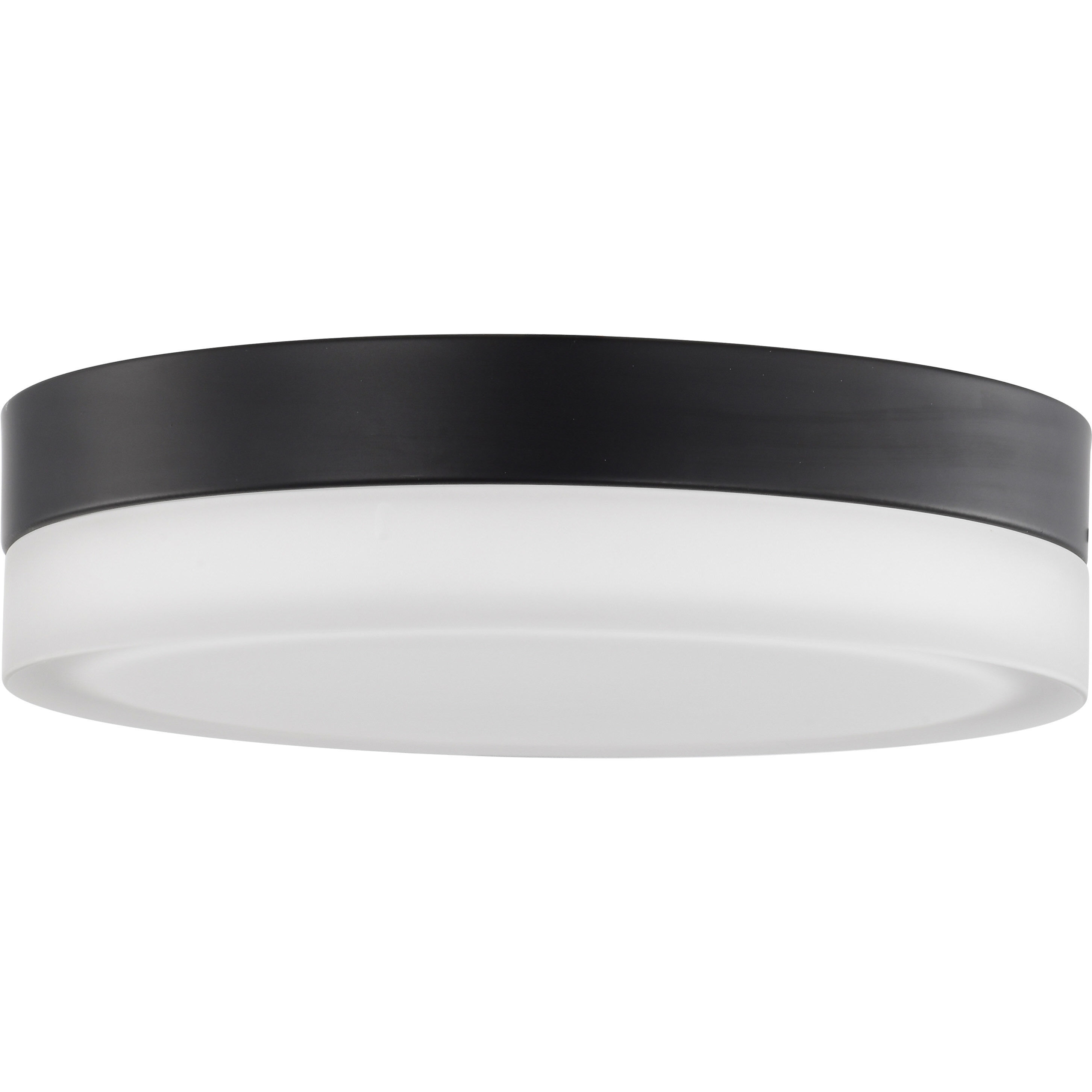 Pi LED 11 inch Black Flush Mount Ceiling Light