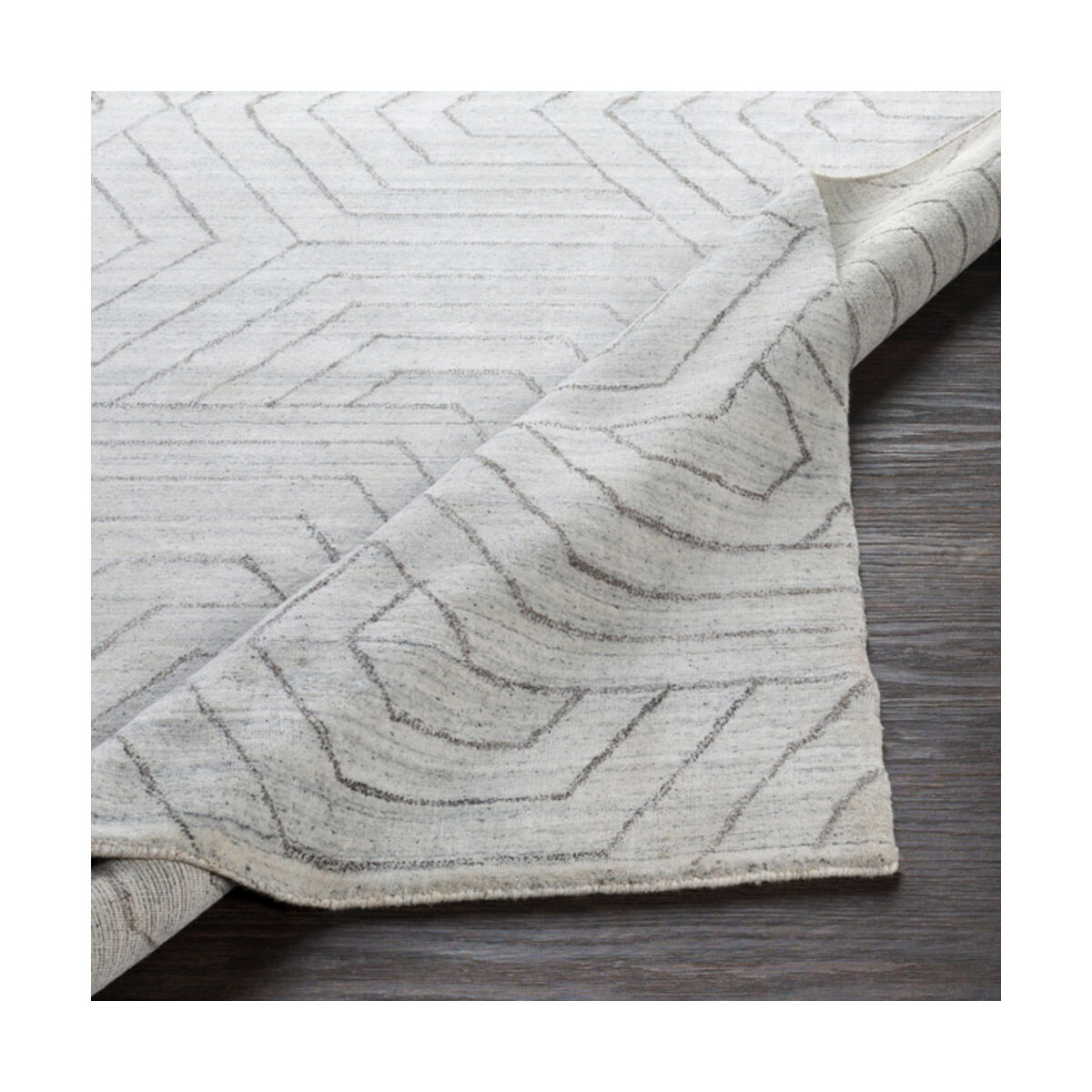 Hightower 180 X 144 inch Charcoal Rug in 12 x 15, Rectangle