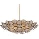 Wassama 8 Light 32 inch Patina Brass Chandelier Ceiling Light
