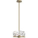 Gatsby 4 Light 11.6 inch Soft Gold Semi-Flush/Pendant Ceiling Light